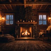 Nature Sounds, Природа, Meditation, Музыка для Сна, Шум Дождя и Звук Грозы - Каминное тепло для сна